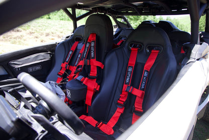 ’REBEL’ Series Pair of Front Suspension Bucket Seats Maverick R 2 or 4 Seater (2024+) - Bucket Seats