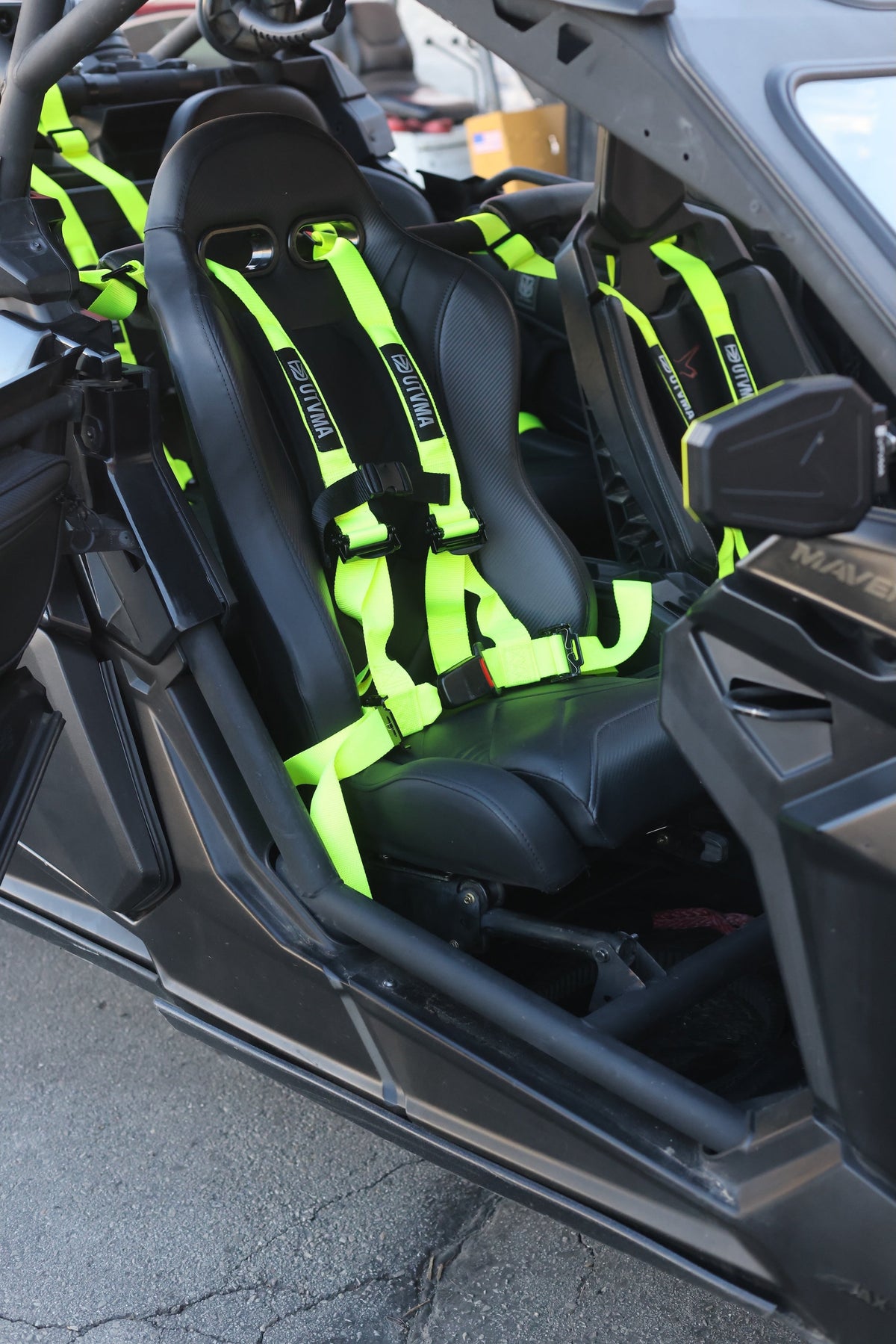 ’Rebel’ Series Pair of Front Suspension Bucket Seats Maverick X3 2 or 4 Seater (2017+) - Seats