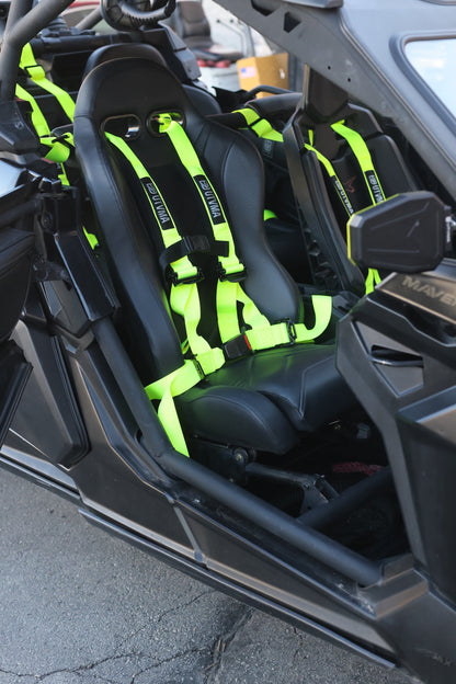 ’Rebel’ Series Pair of Front Suspension Bucket Seats Maverick X3 2 or 4 Seater (2017+) - Seats