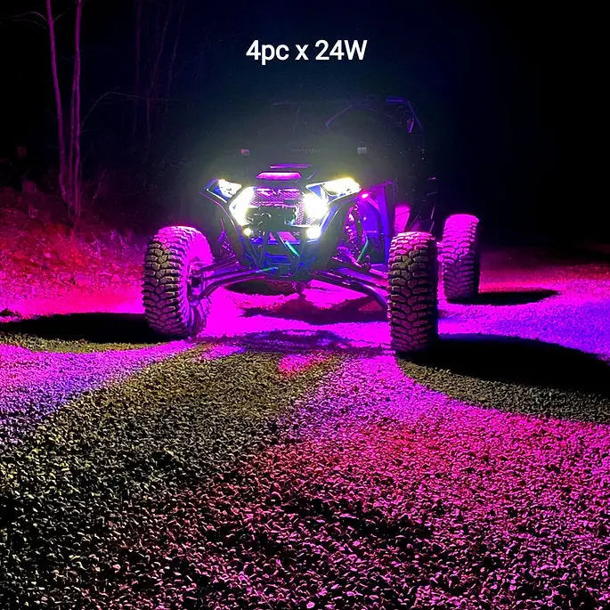 RGB + W Standard Rock Light Kit - Lighting
