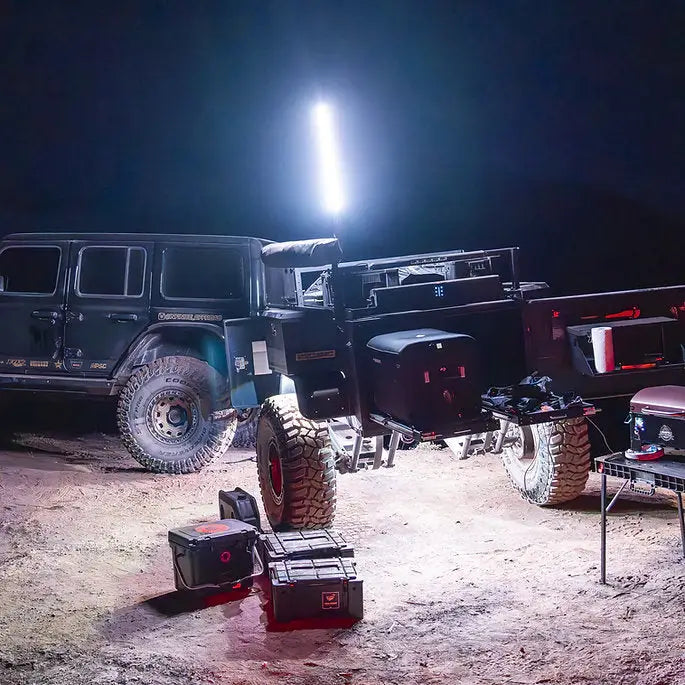 RGB + W Whips (Compatible With Rock Lights) - LED Whip