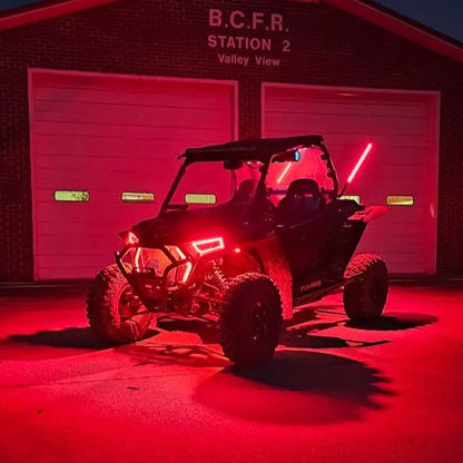 RGB + W Whips (Compatible With Rock Lights) - LED Whip