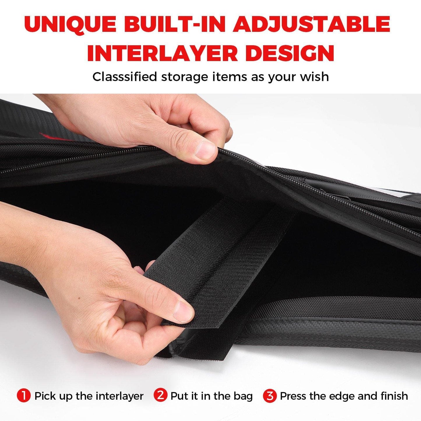 Roof Overhead Storage Bag Fit Polaris RZR XP 1000 / S 1000