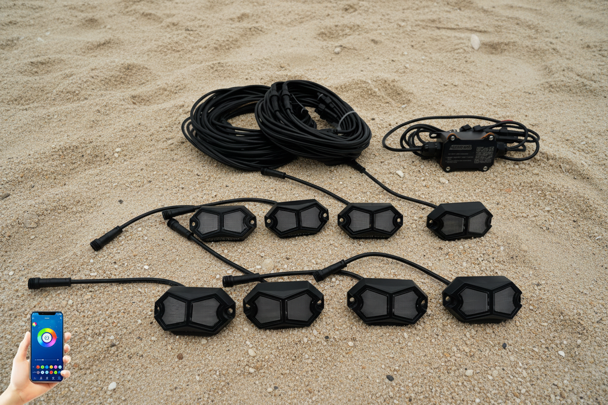Rosewell X-1 Rocklights x8 (Kit) - Rock Lights