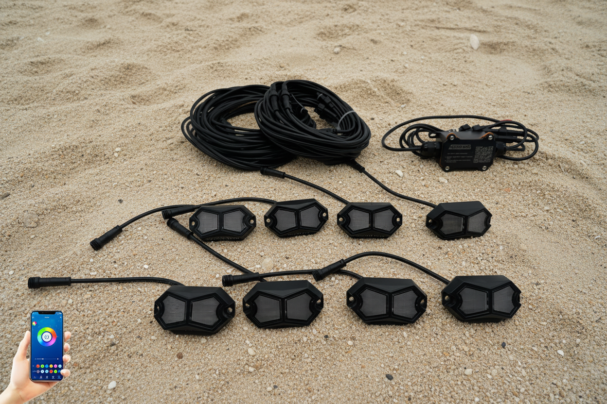 Rosewell X-1 Rocklights x8 (Kit) - Rock Lights