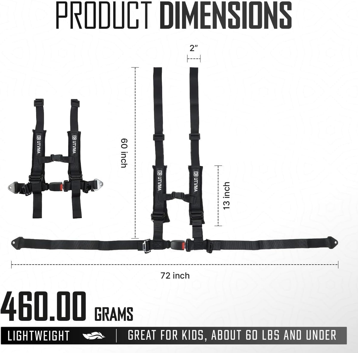 RZR 1000/900 Bump Seat (XP Turbo Turbo S Dynamix Trail High Lifter) 2014-2023 - Bump Seat