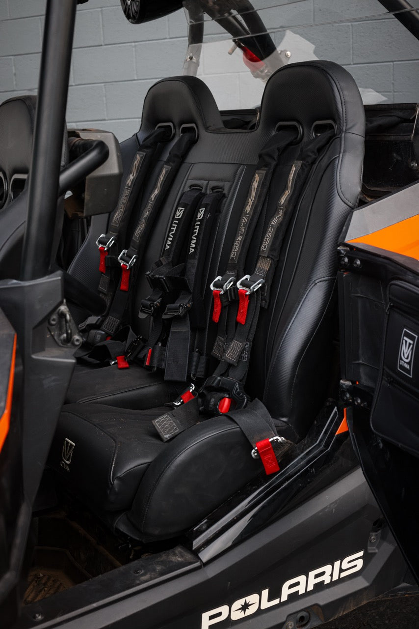 RZR 1000 Elite Series Bench Seat Front or Rear Bench Seat W Harnesses (over the console) (2014-2023) - Bench Seat