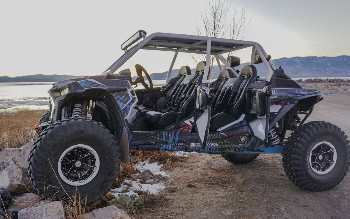 RZR 1000 Elite Series Bench Seat Front or Rear Bench Seat W Harnesses (over the console) (2014-2023) - Bench Seat