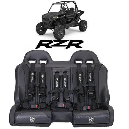 RZR 1000 Elite Series Bench Seat Front or Rear Bench Seat W Harnesses (over the console) (2014-2023) - Bench Seat