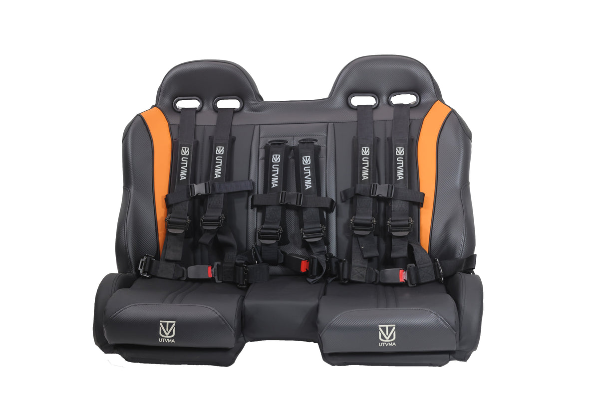 RZR 1000 Elite Series Bench Seat Front or Rear Bench Seat W Harnesses (over the console) (2014-2023) - Bench Seat