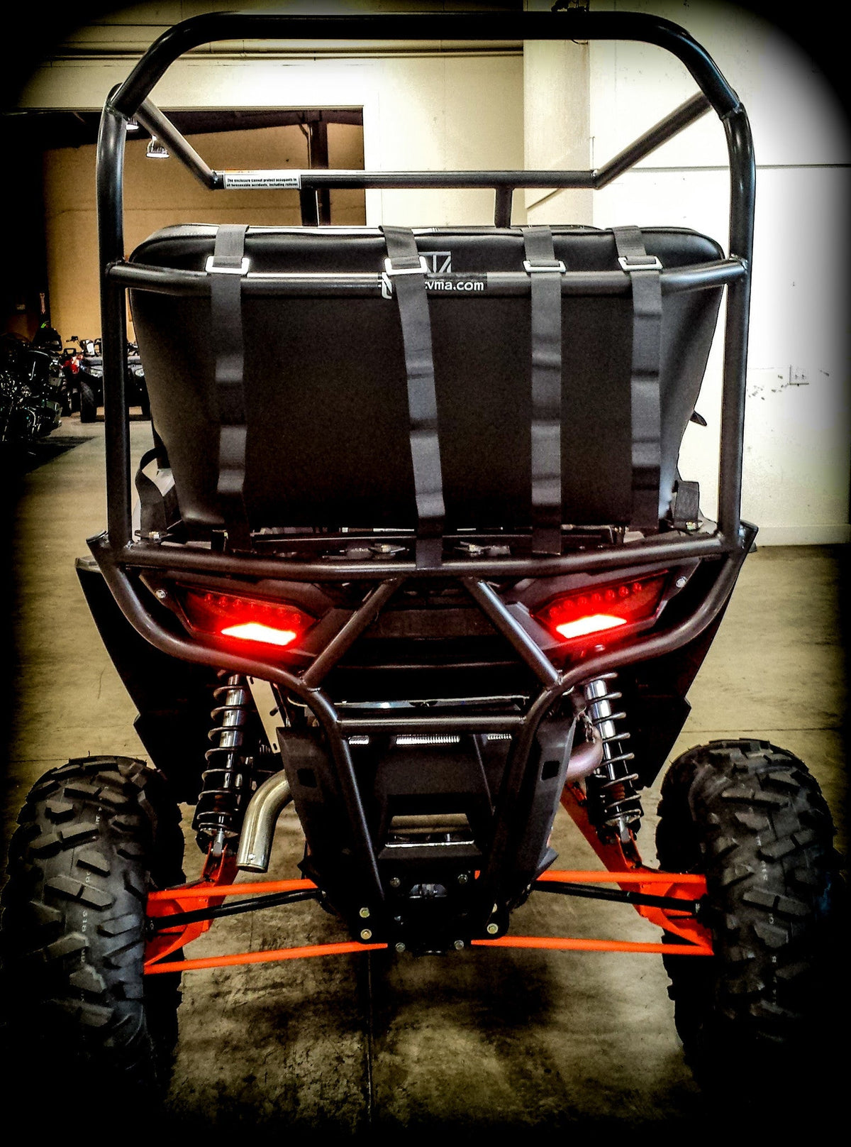RZR 1000/ RZR Turbo 1000 Backseat and Roll Cage Kit (2014-2023) - Backseat and Roll Cage