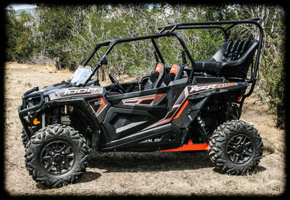 RZR 1000/ RZR Turbo 1000 Backseat and Roll Cage Kit (2014-2023) - Backseat and Roll Cage