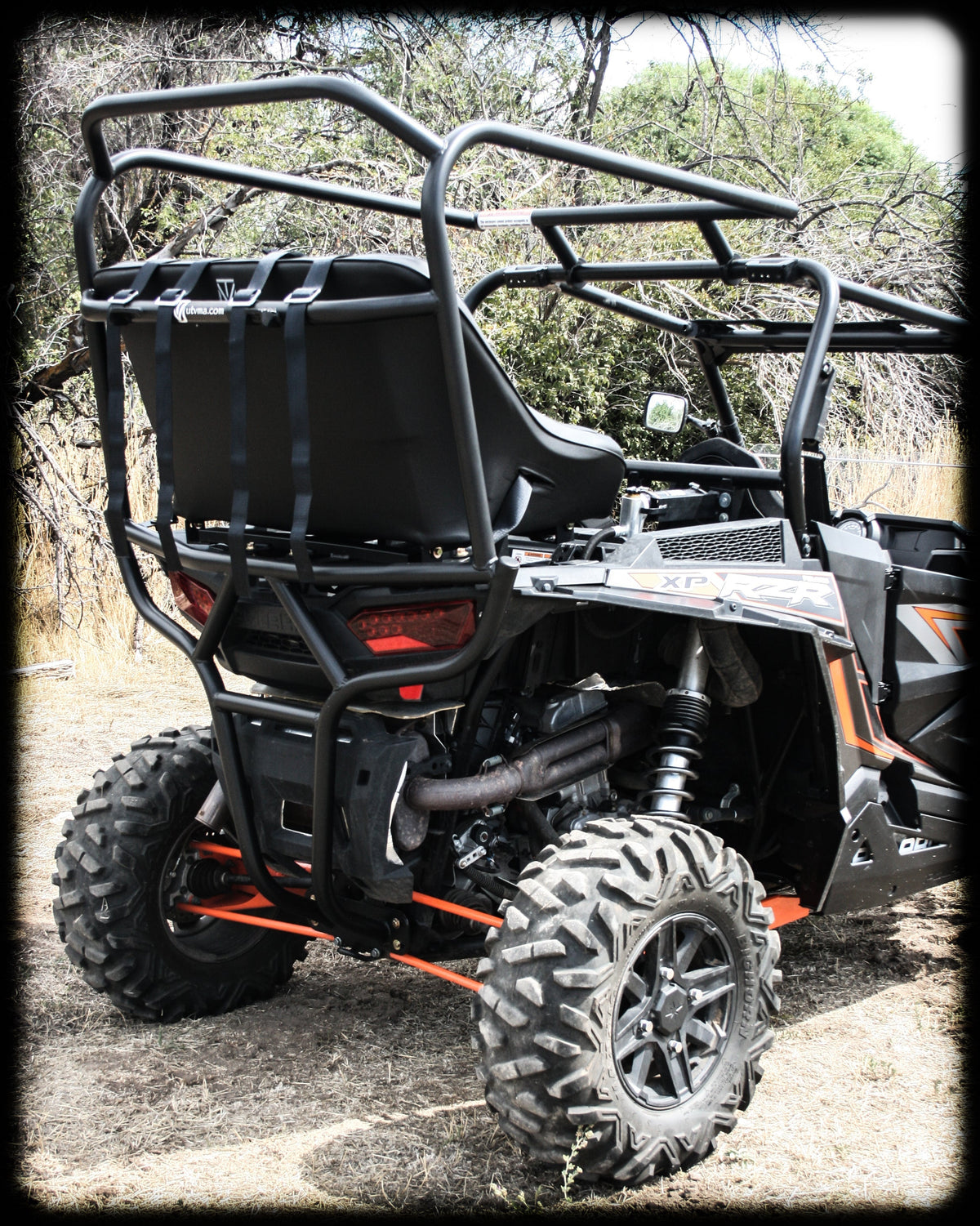 RZR 1000/ RZR Turbo 1000 Backseat and Roll Cage Kit (2014-2023) - Backseat and Roll Cage