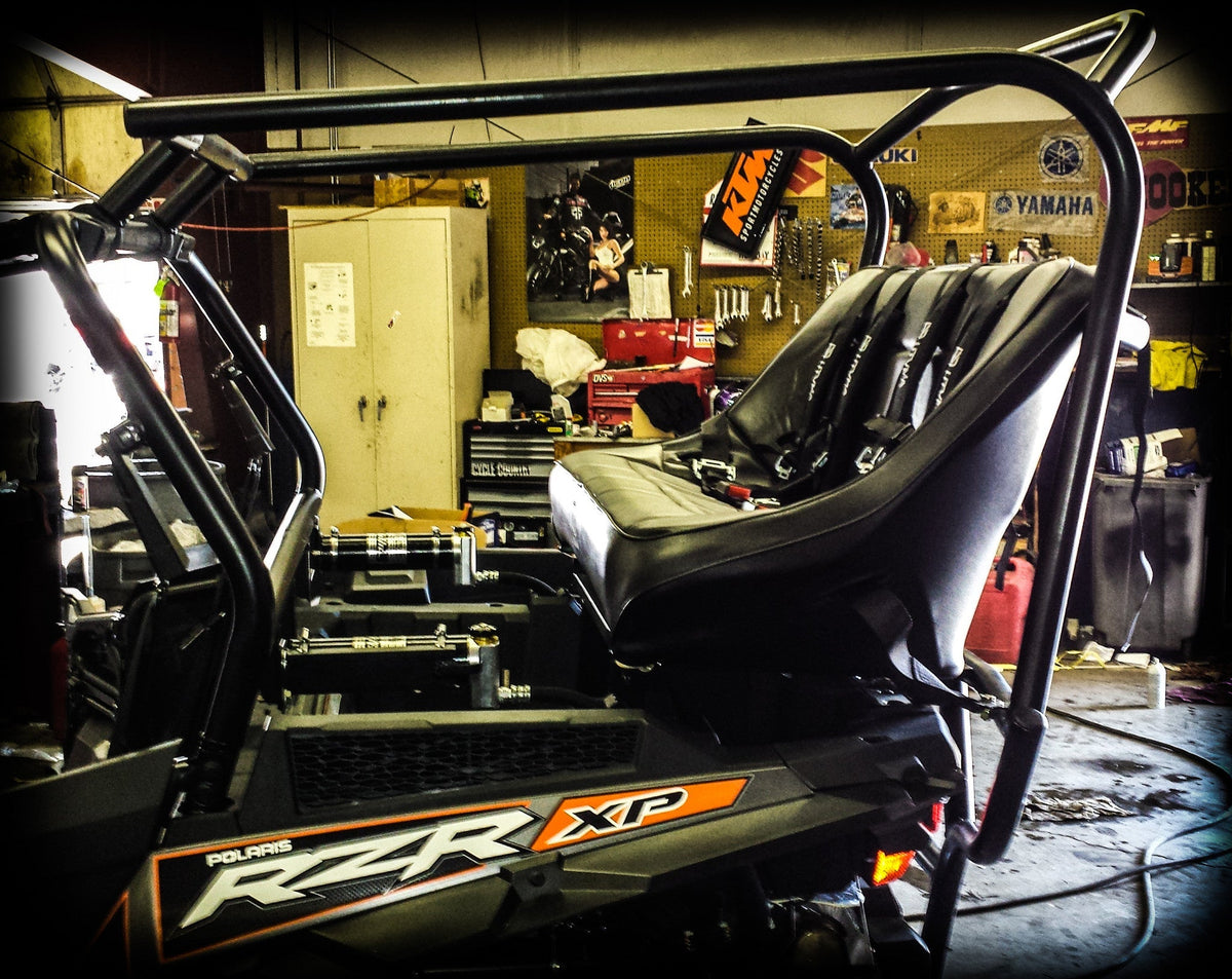 RZR 1000/ RZR Turbo 1000 Backseat and Roll Cage Kit (2014-2023) - Backseat and Roll Cage