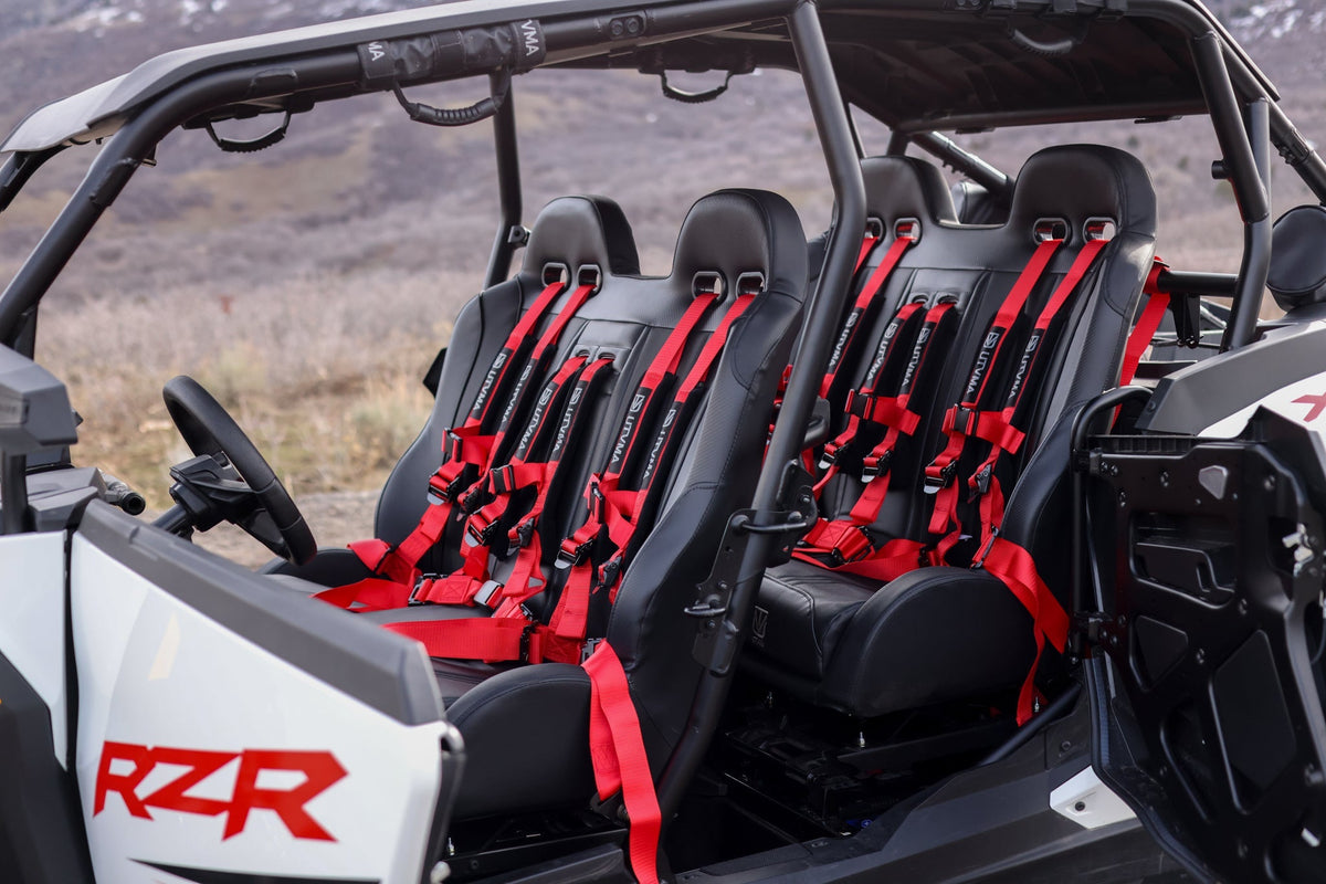 RZR 1000 XP/XP S (2024+) Front/Rear Bench Seat W Harnesses 2 and 4 Seater - Bench Seat