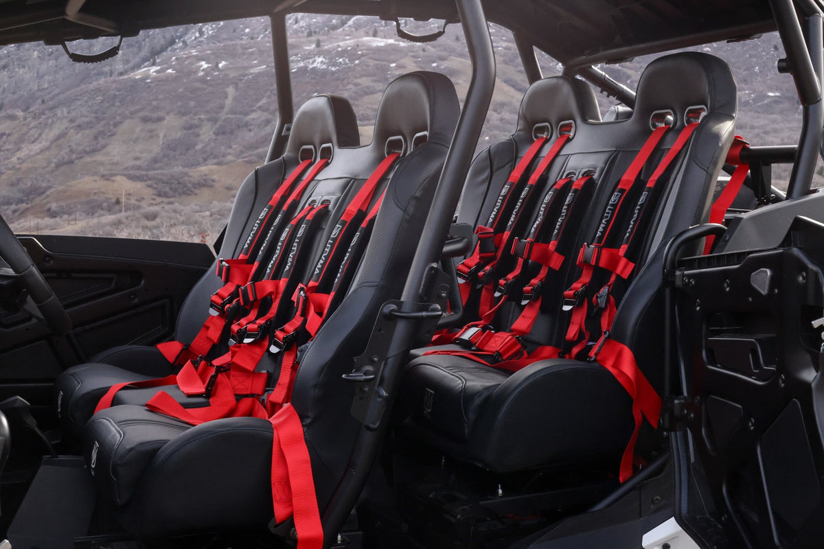 RZR 1000 XP/XP S (2024+) Front/Rear Bench Seat W Harnesses 2 and 4 Seater - Bench Seat