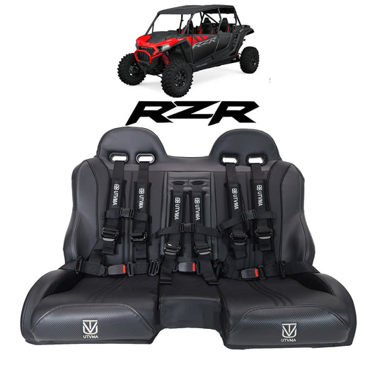 RZR 1000 XP/XP S (2024+) Front/Rear Bench Seat W Harnesses 2 and 4 Seater - Bench Seat