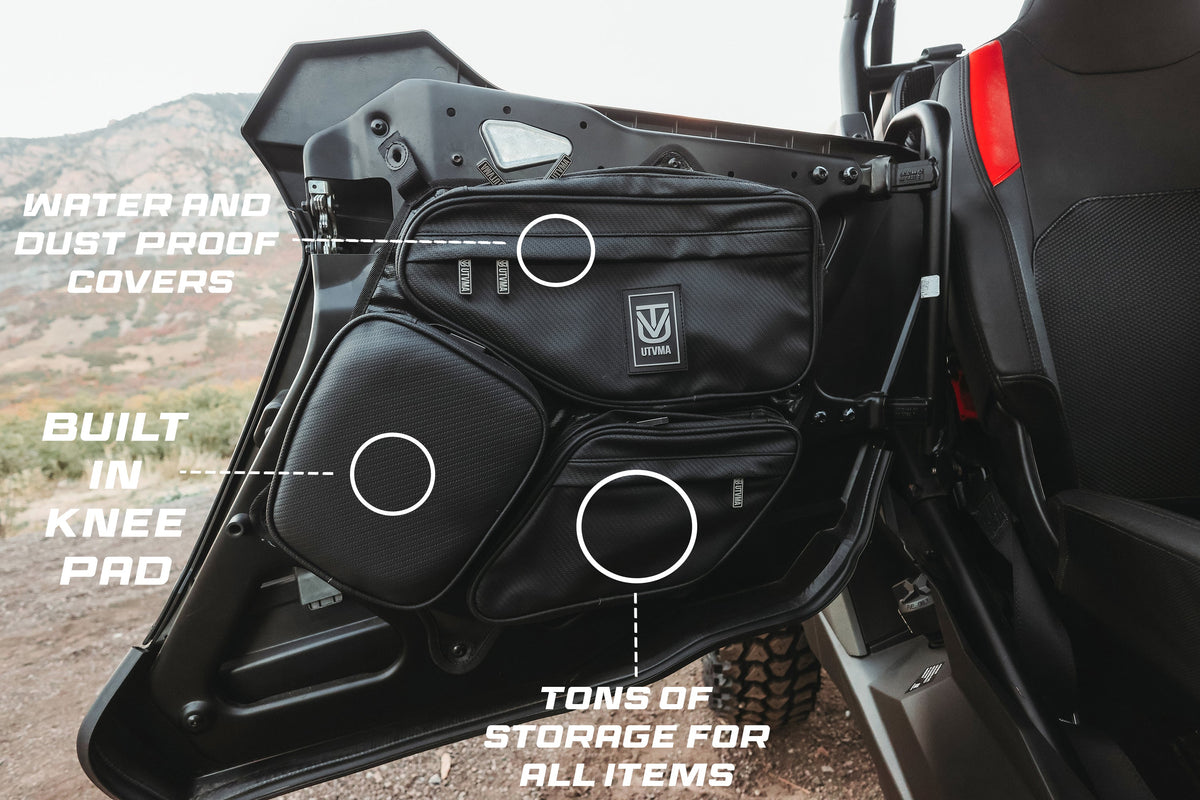 RZR 1000 XP/ XP S Rear Door Bag Set (2024+) - Door Bags