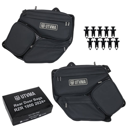 RZR 1000 XP/ XP S Rear Door Bag Set (2024+) - Door Bags