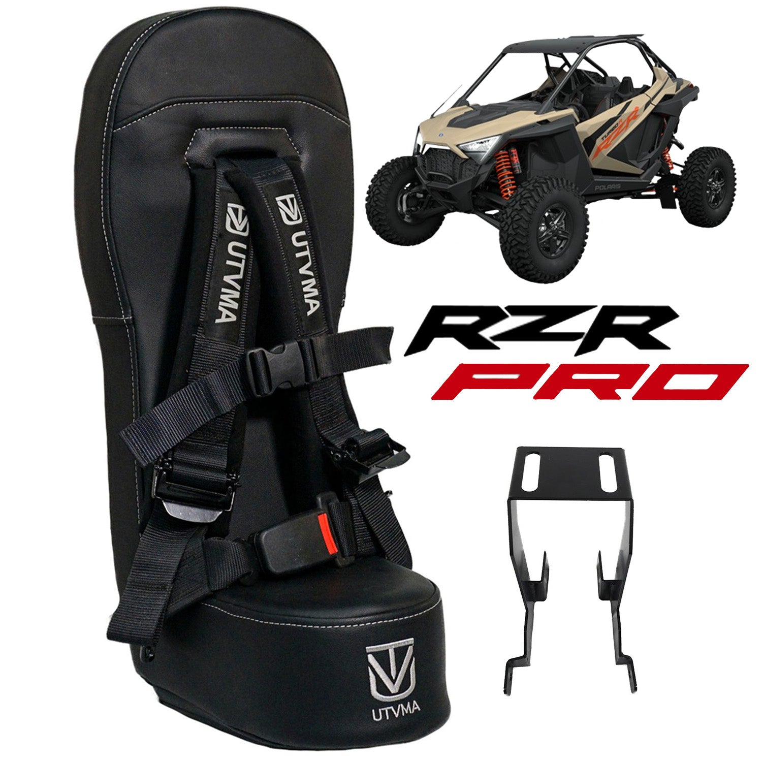RZR 2 Turbo R Bump Seat (2020-2025) - Bump Seat