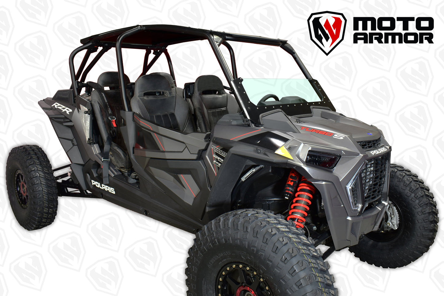 RZR 2019+ Glass Half Windshield - Glass Front Windshield