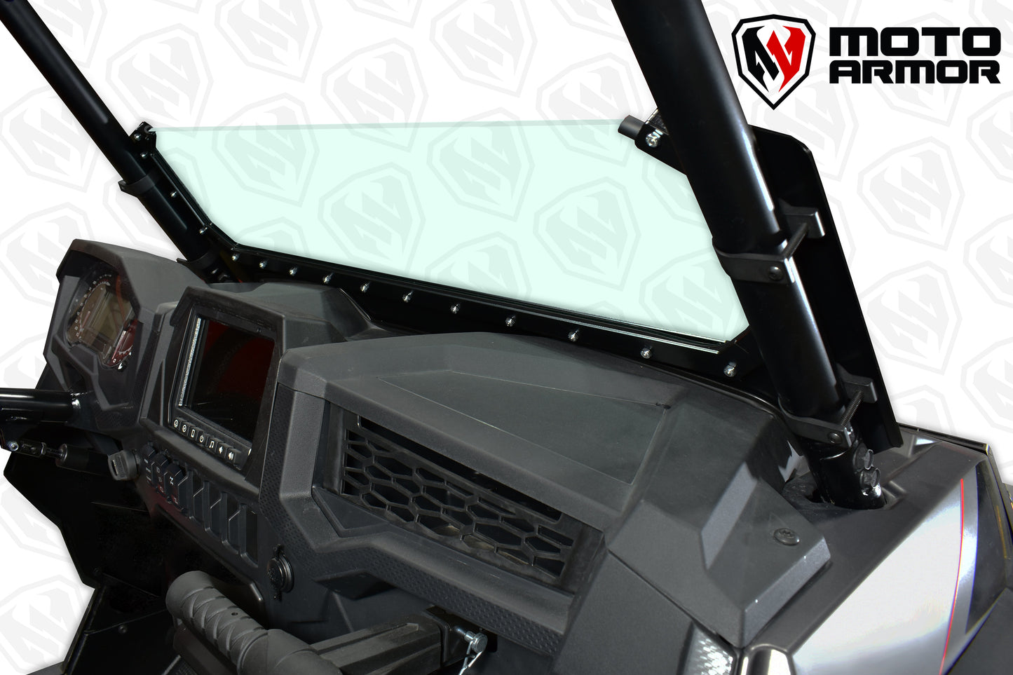 RZR 2019+ Glass Half Windshield - Glass Front Windshield