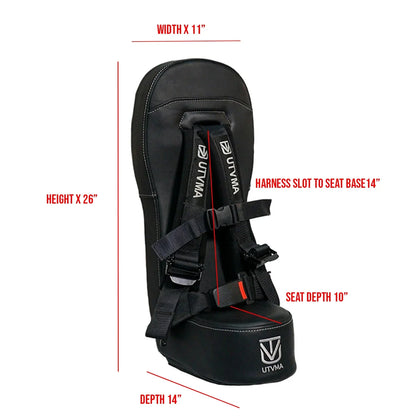 RZR 4 1000 Bump Seat Set (Front and Rear) - Bump Seat