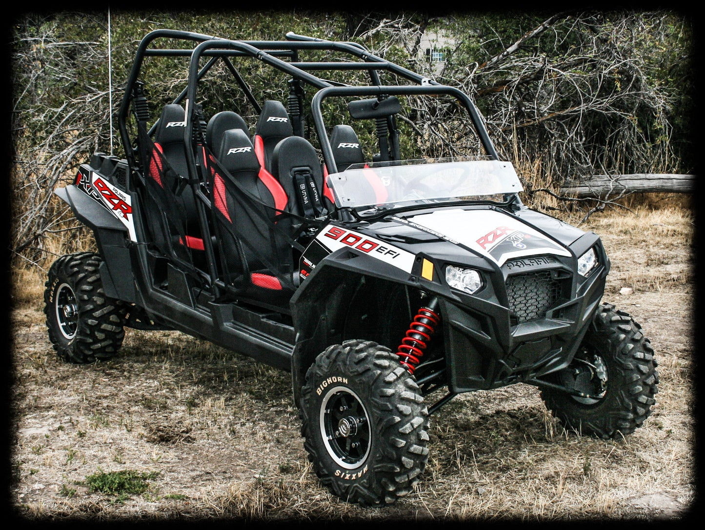 RZR 4 800 Bump Seats Set (Front and Rear) - Bump Seat