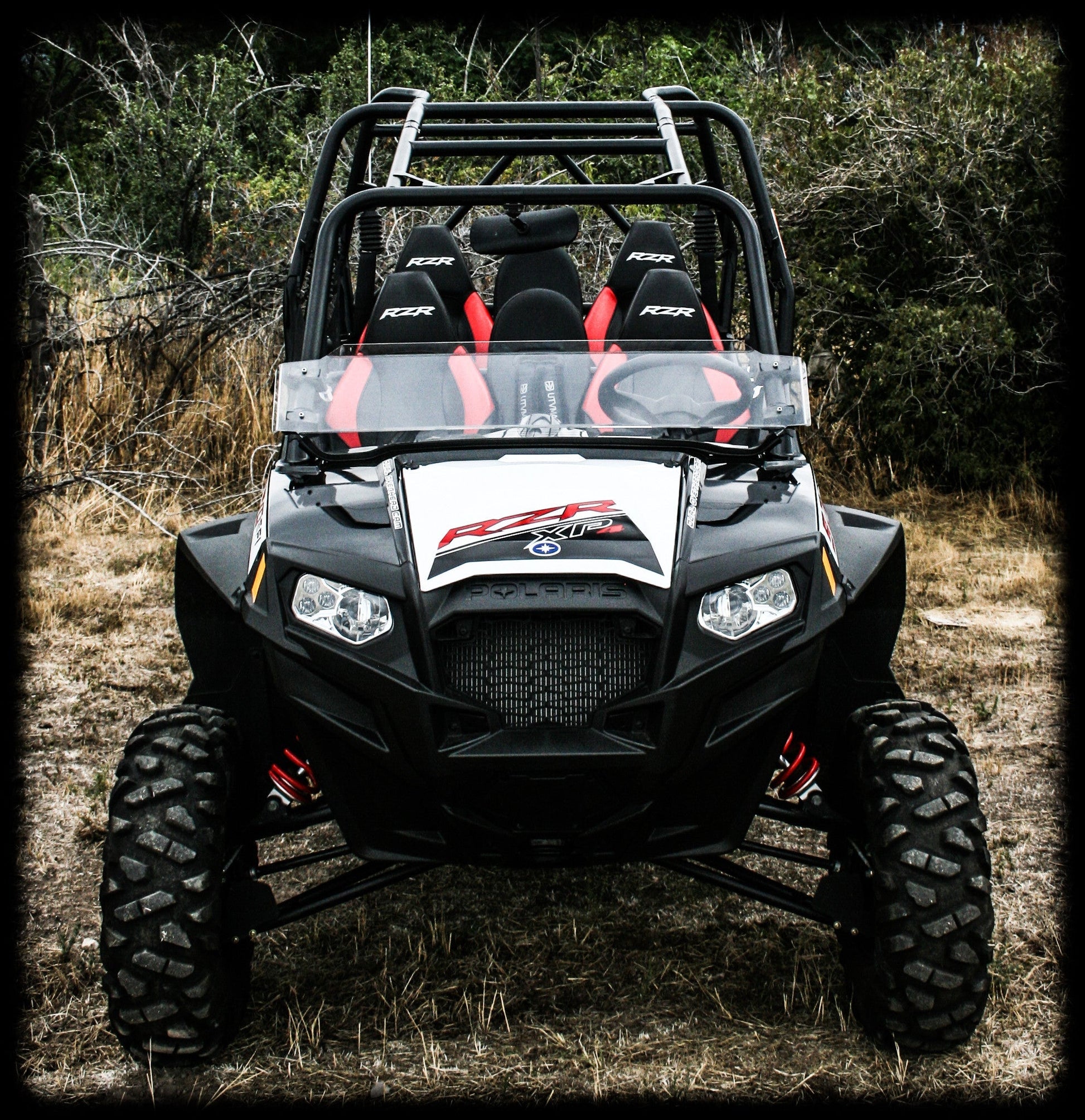 RZR 4 900 Bump Seat Set (2015-2024) (Front and Rear) - Bump Seat