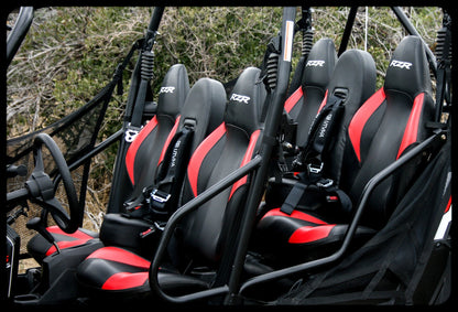 RZR 4 900 Bump Seat Set (2015-2024) (Front and Rear) - Bump Seat