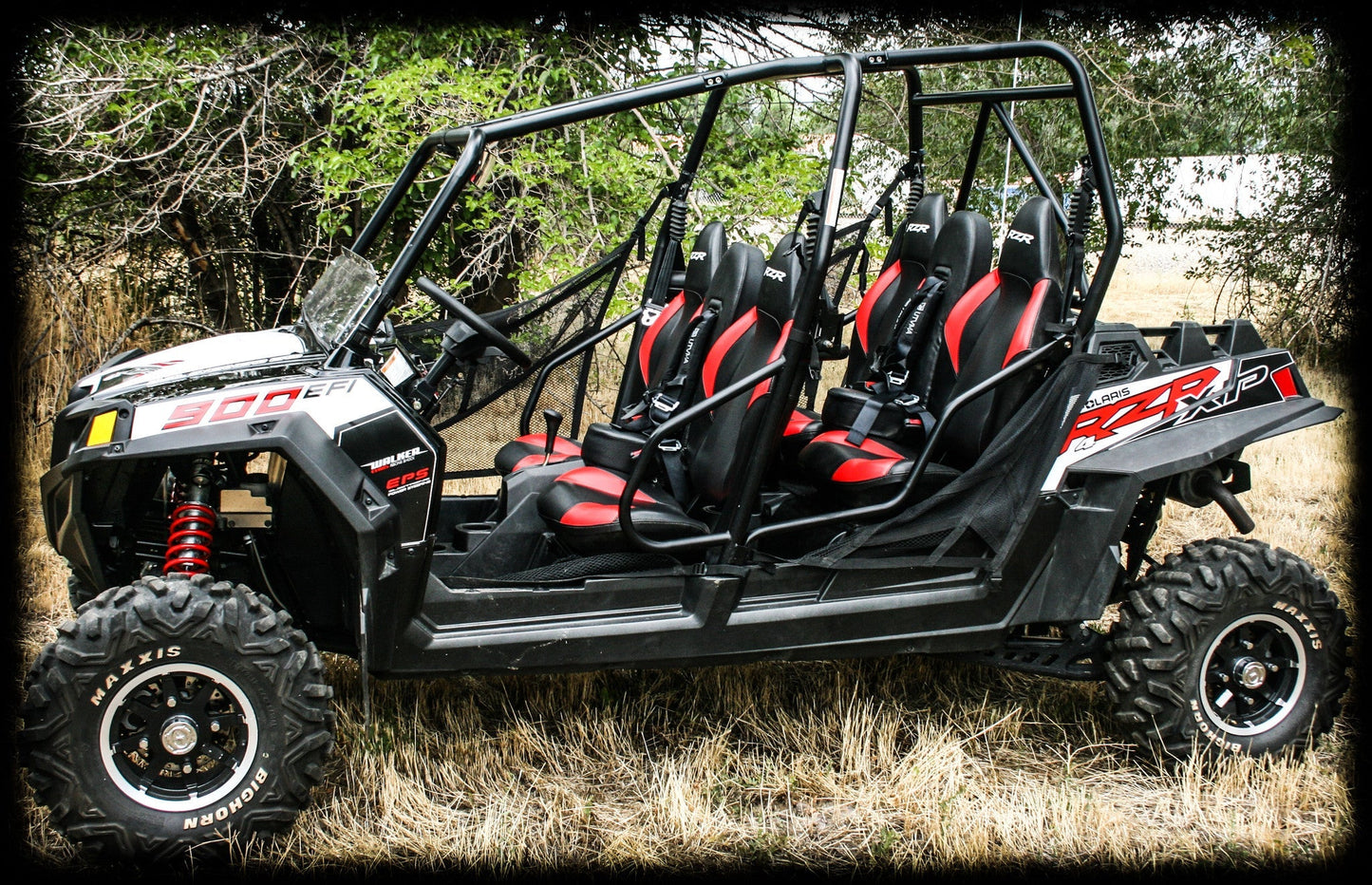 RZR 4 900 Bump Seat Set (2015-2024) (Front and Rear) - Bump Seat