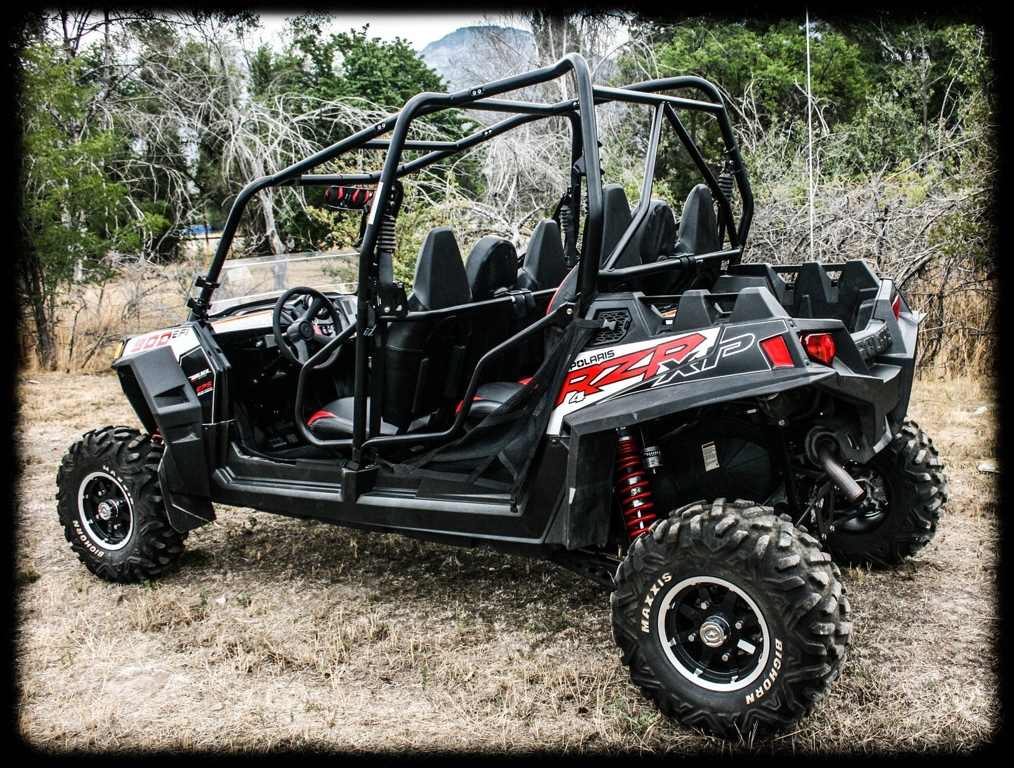 RZR 4 900 Bump Seat Set (2015-2024) (Front and Rear) - Bump Seat