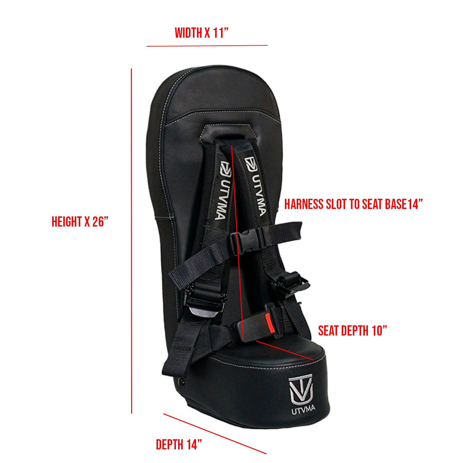 RZR 4 900 Bump Seat Set (Front and Rear) - Bump Seat
