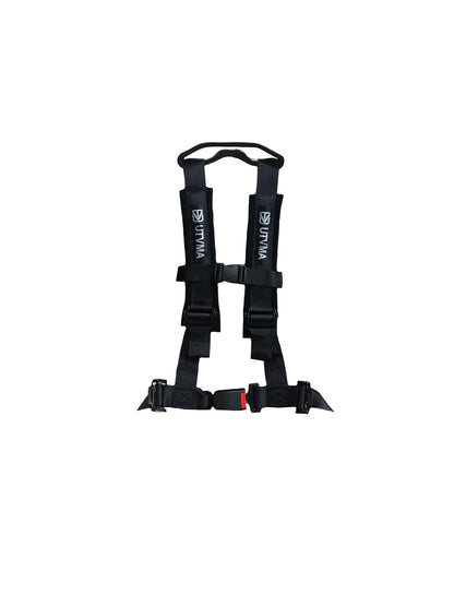 RZR 4-Point Harness Seat Pass Through Kit (2 Seats) with Override Clip - Bump Seat