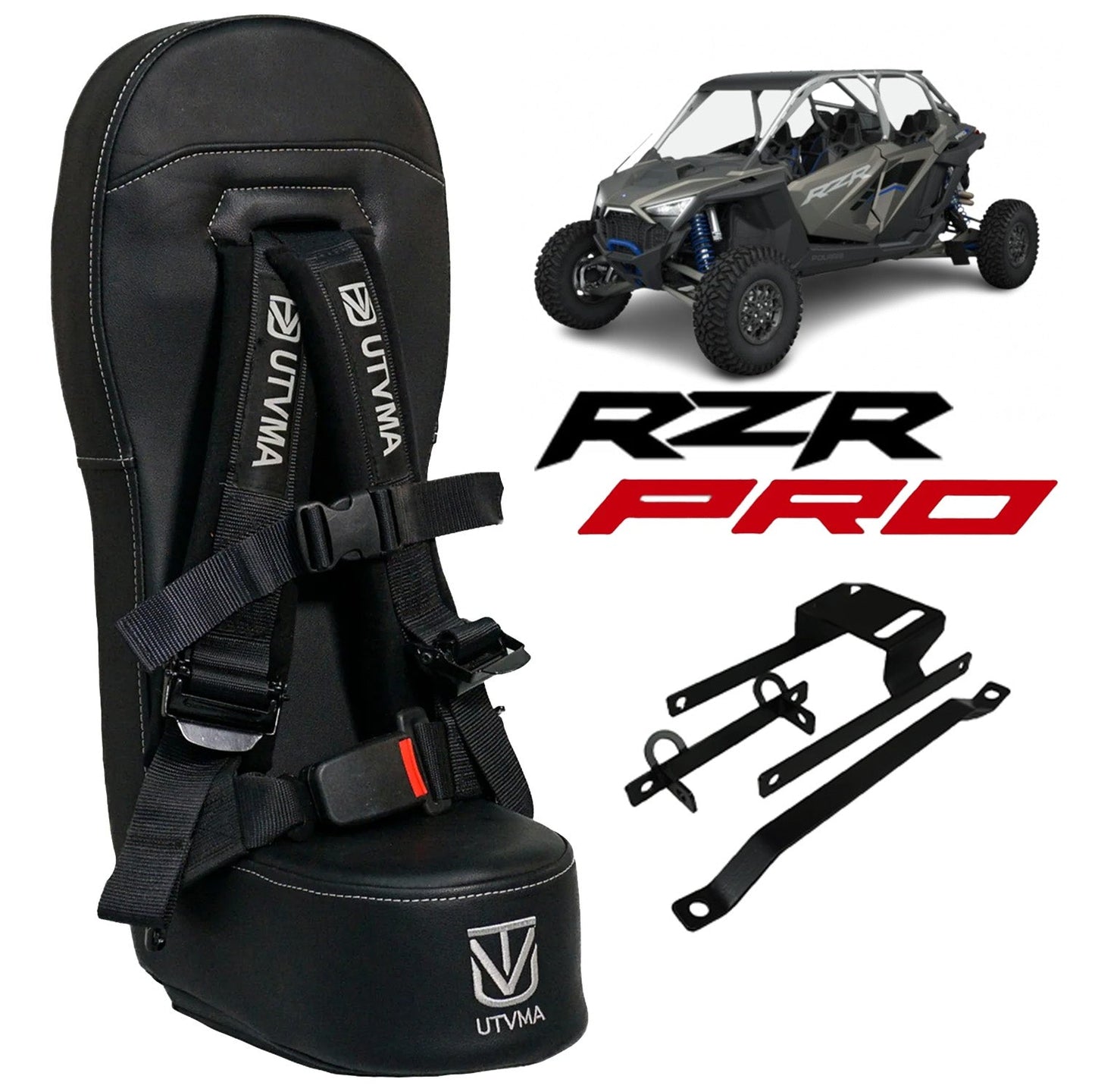 RZR 4 PRO R Rear Bump Seat (2020-2024) - Bump Seat