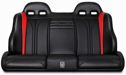 RZR 4 PRO (Turbo R Pro R Pro) Rear Bench Seat W Harnesses (2020-2024) - Bench Seat