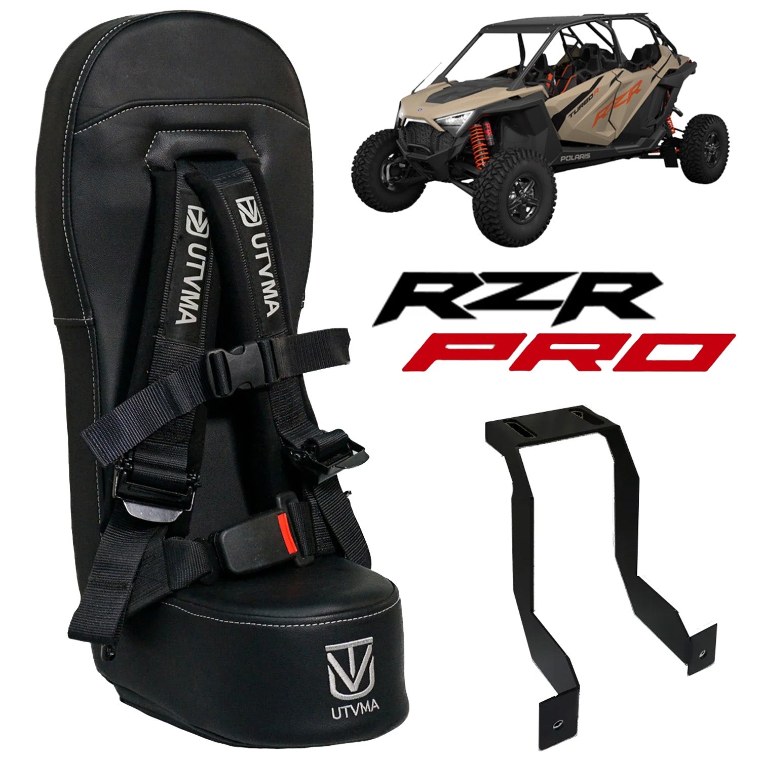RZR 4 Turbo R Front Bump Seat (2020-2024) - Bump Seat