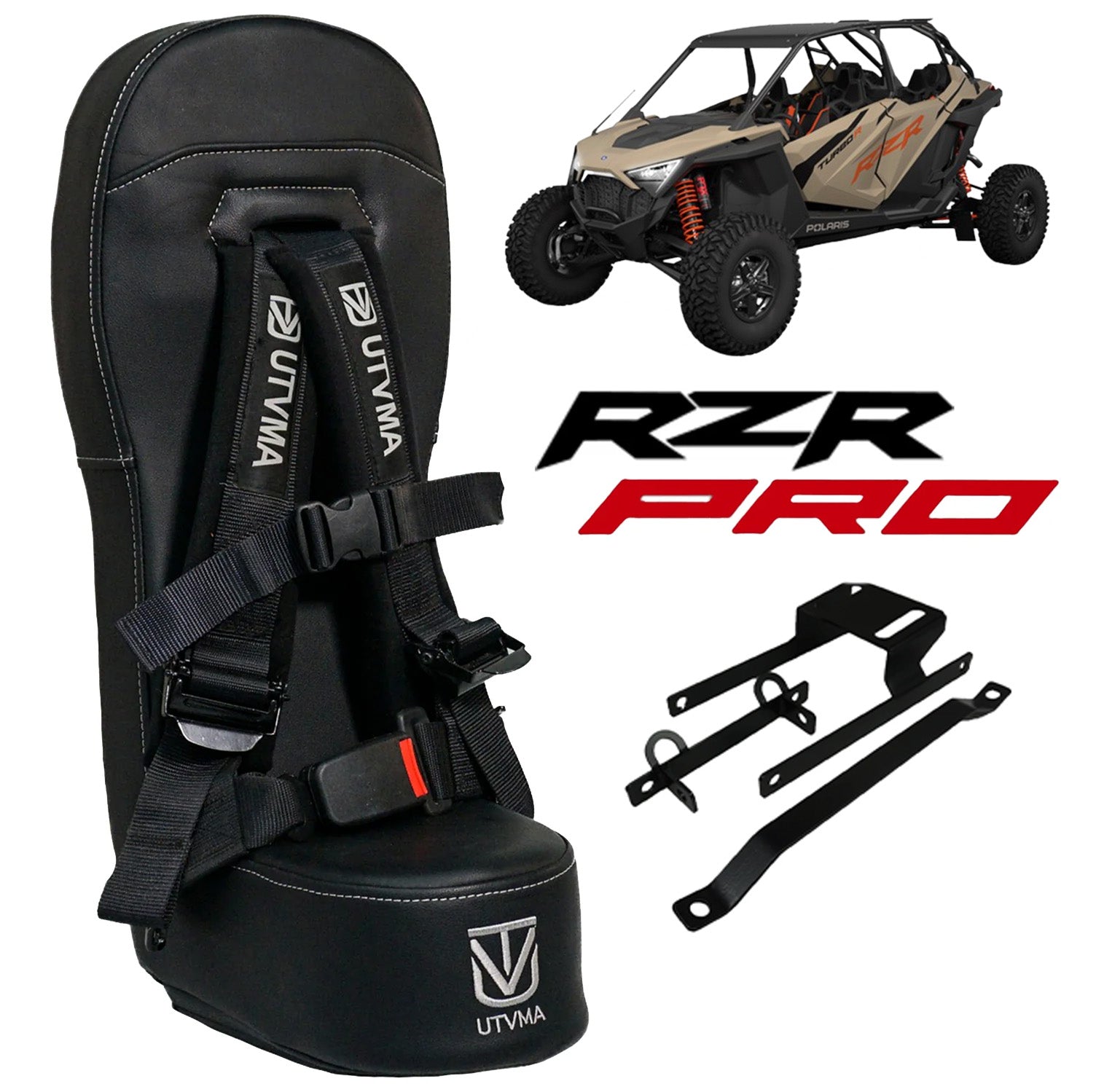 RZR 4 Turbo R Rear Bump Seat (2020-2024) - Bump Seat
