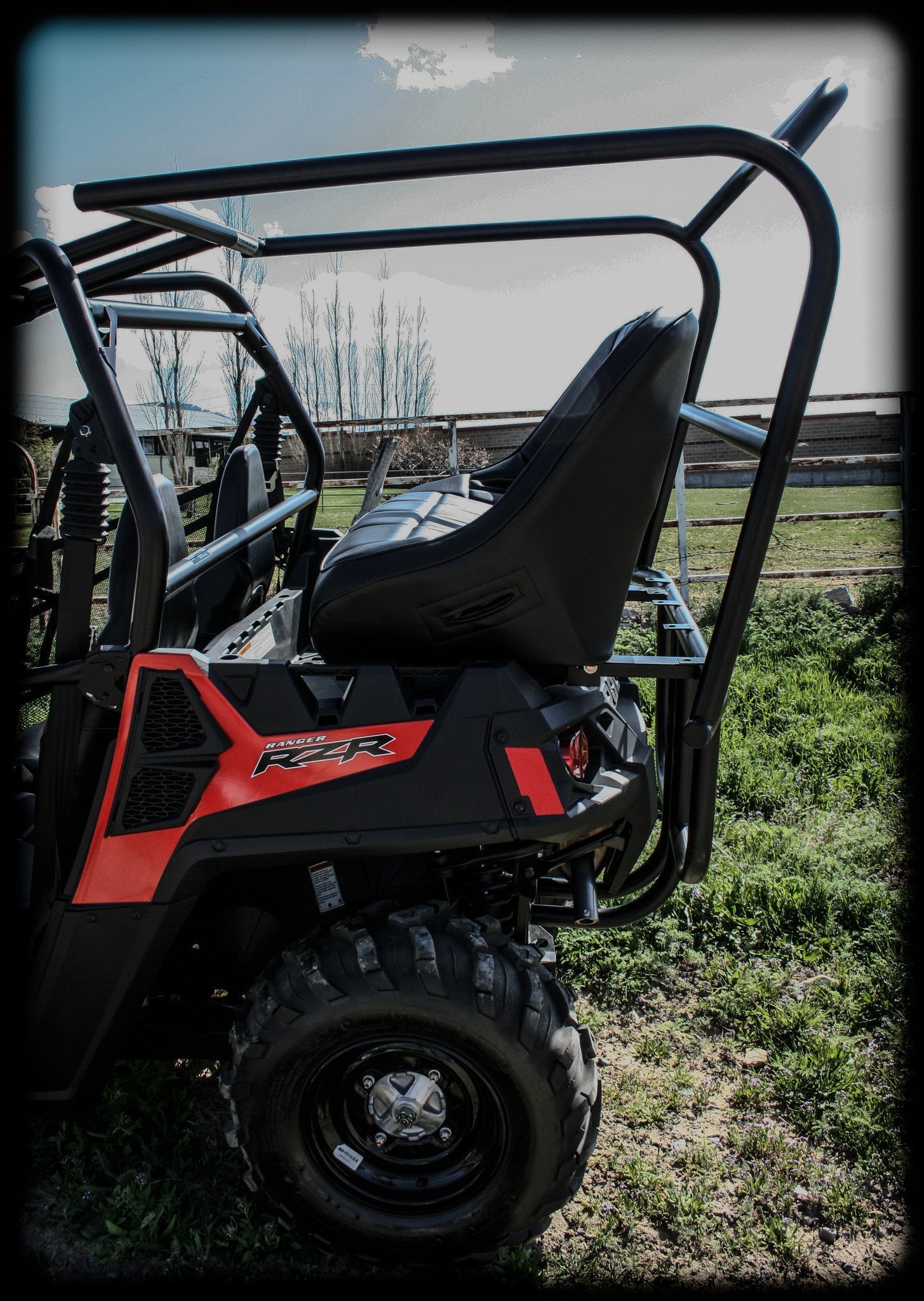 RZR 570 Backseat and Roll Cage Kits (2012-2022) - Backseat and Roll Cage