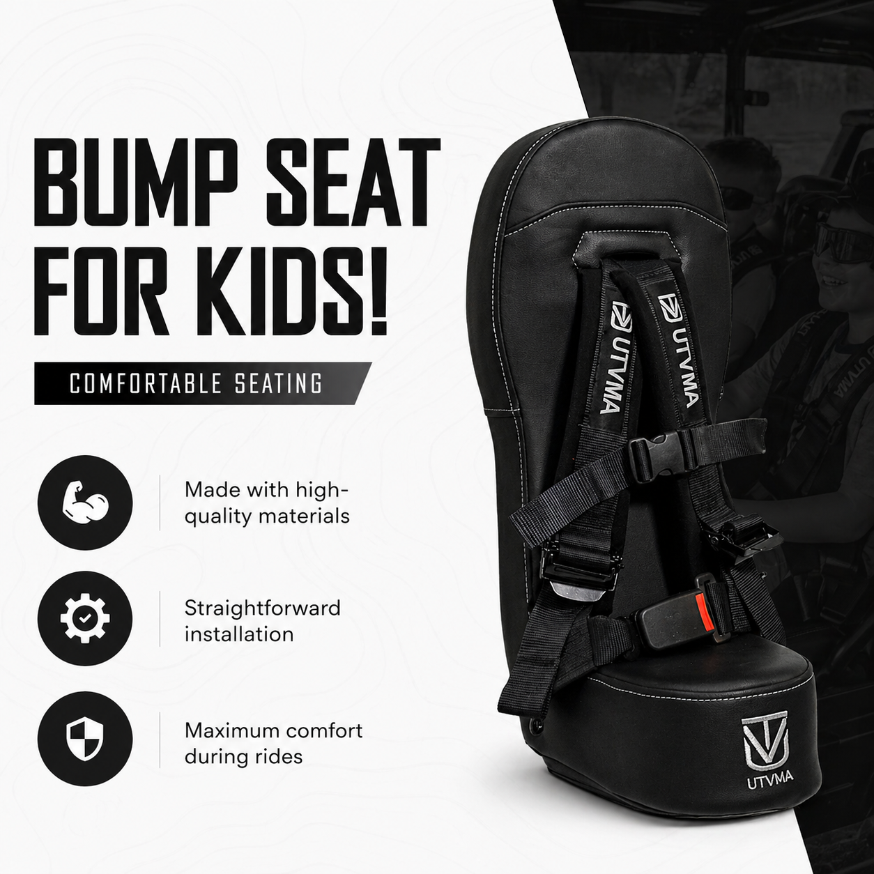 RZR 570 Bump Seat (2017-2022) - Bump Seat