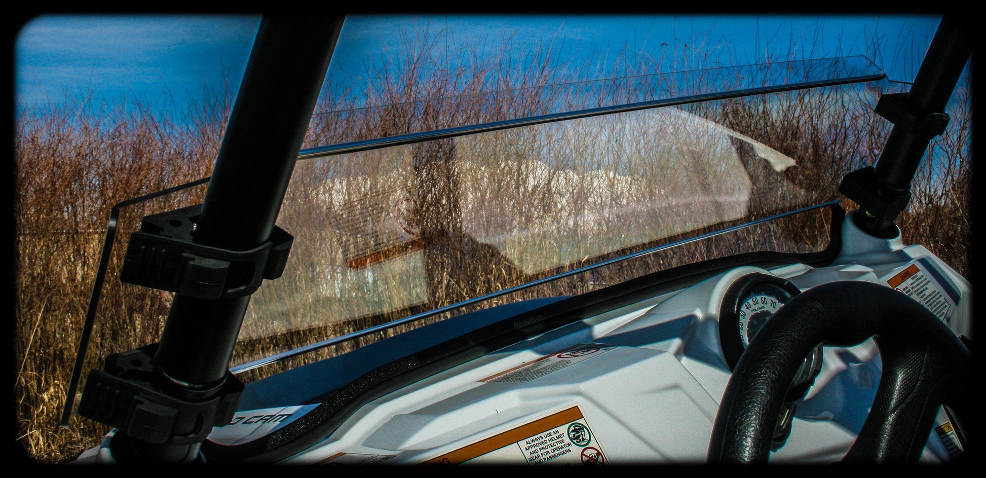 RZR 570 Half Windshield (2012-2022) - Windshield