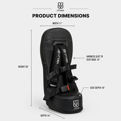 RZR 800/900 Bump Seat (2008-2014) - Bump Seat