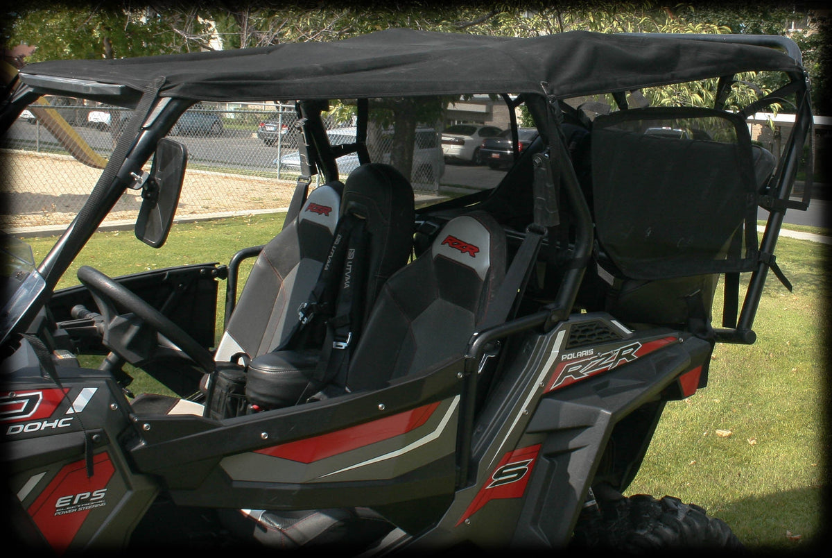 RZR 800/900 Rear Side Nets - window