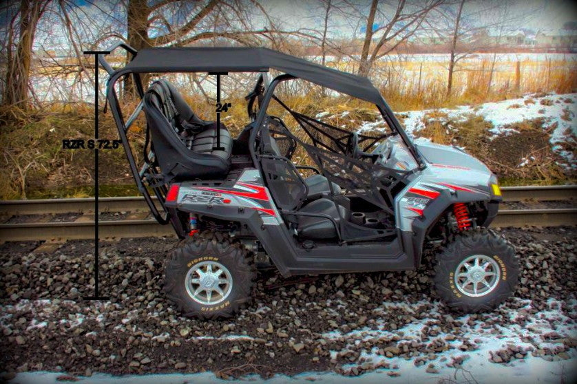 RZR 800 Back Seat and Roll Cage Kit (2008-2014) - Backseat and Roll Cage