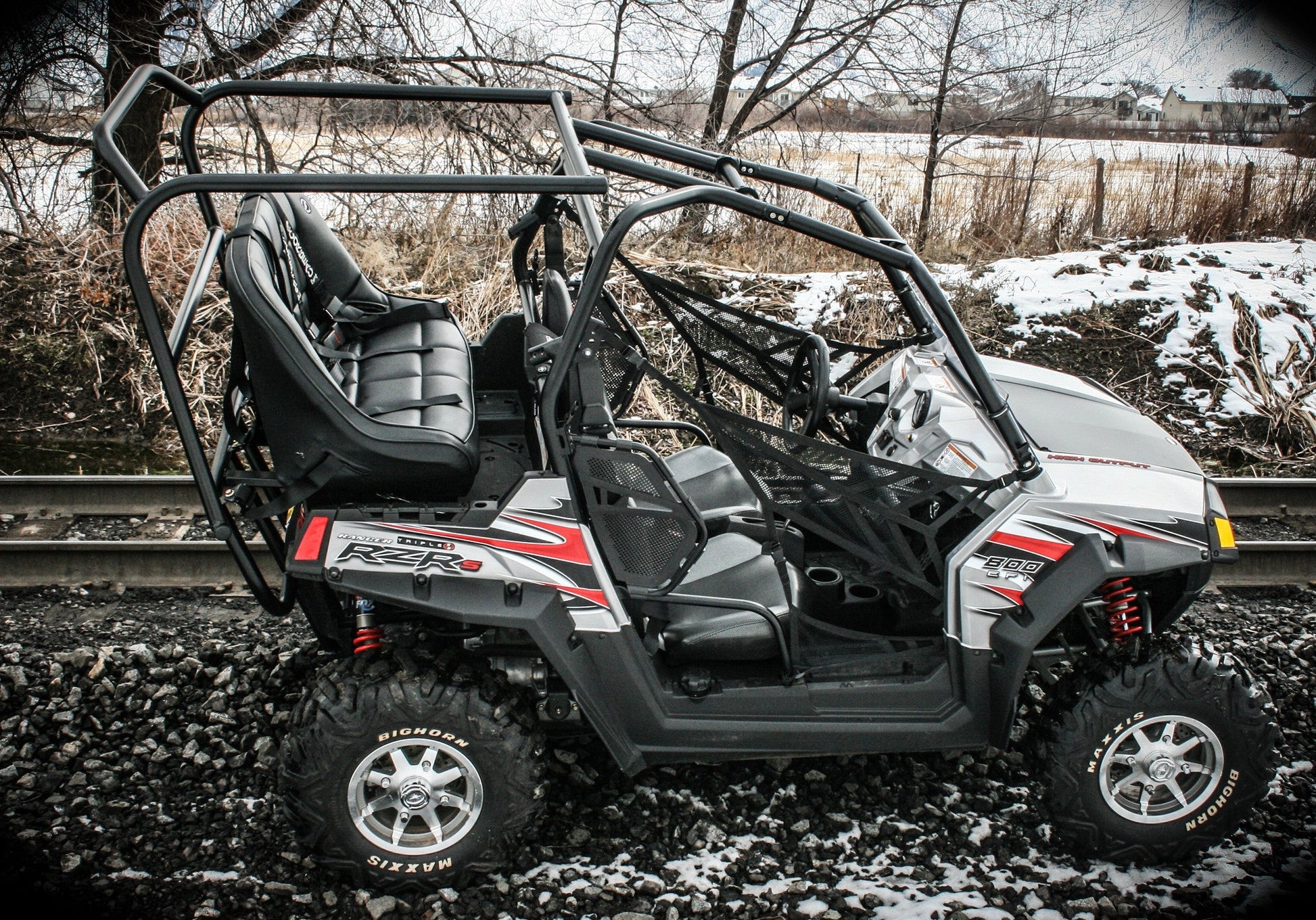 RZR 800 Back Seat and Roll Cage Kit (2008-2014) - Backseat and Roll Cage