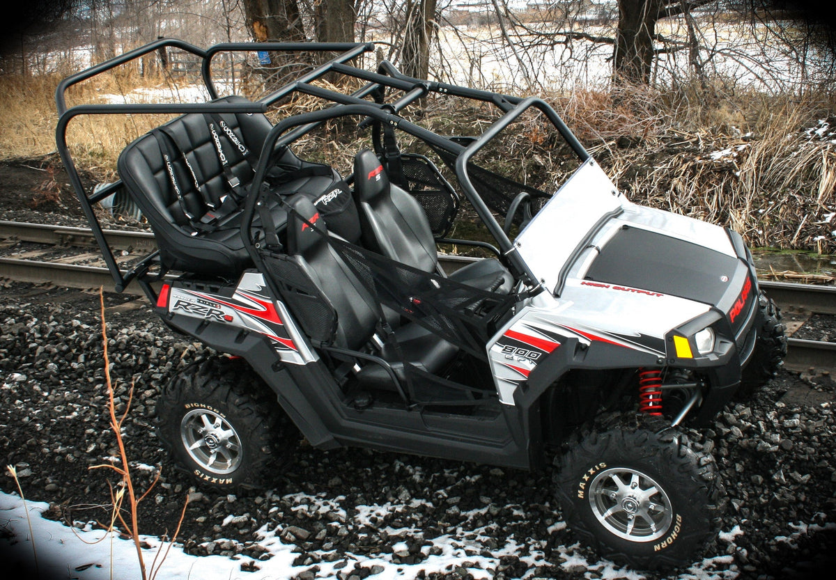 RZR 800 Back Seat and Roll Cage Kit (2008-2014) - Backseat and Roll Cage