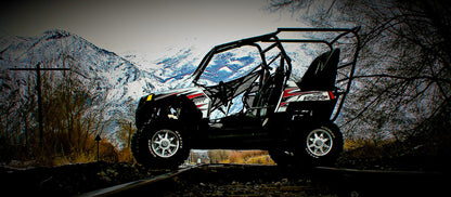 RZR 800 Back Seat and Roll Cage Kit (2008-2014) - Backseat and Roll Cage