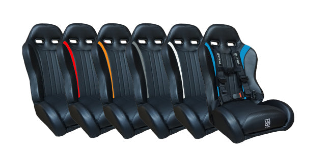 RZR 800 Front Suspension Bucket Seat Set (2008-2014) - Bucket Seats