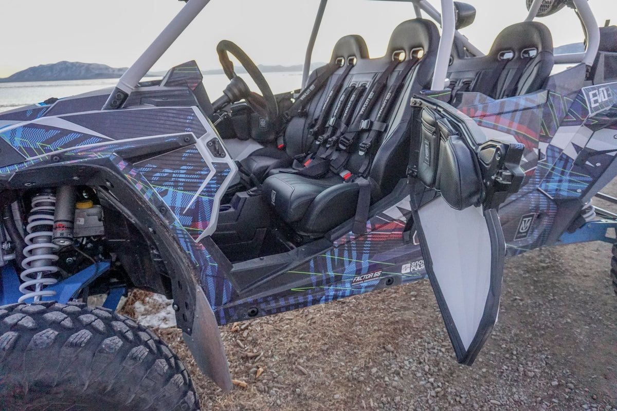 RZR 900/1000 Trail Front Bench Seat with Harnesses (2015+) - Bench Seat