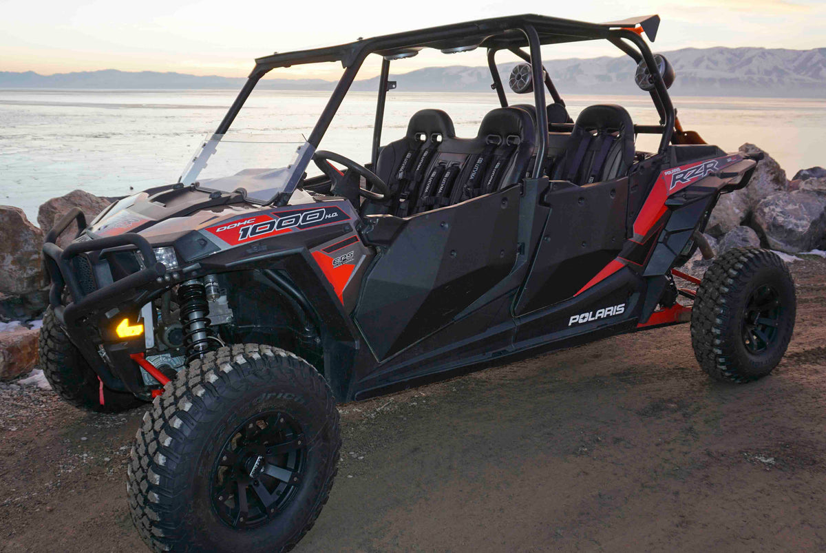 RZR 900/1000 Trail Front Bench Seat with Harnesses (2015+) - Bench Seat